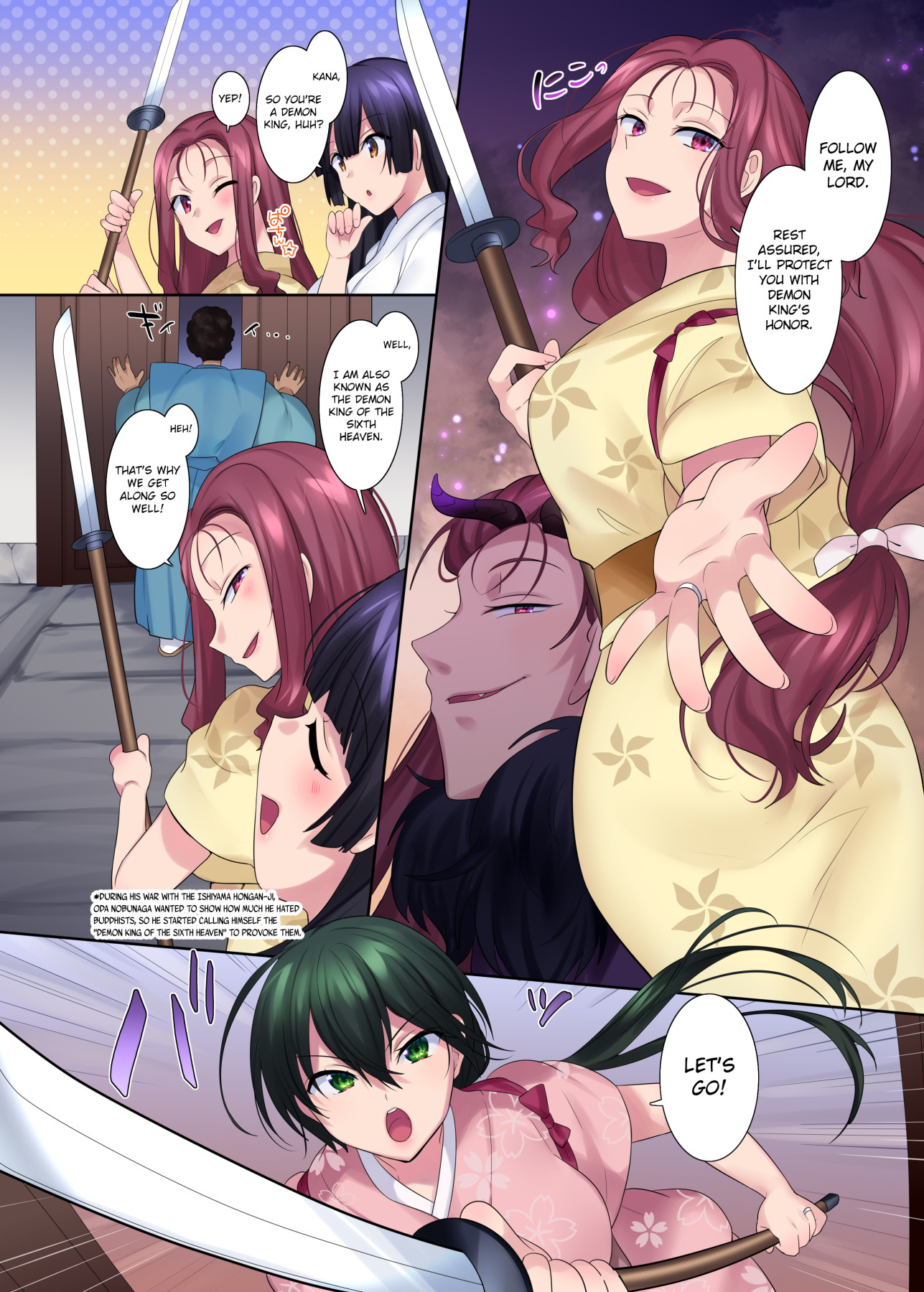 Hentai Manga Comic-Honnoji Transformation ~Nobunaga was Turned into a Girl~-Read-19